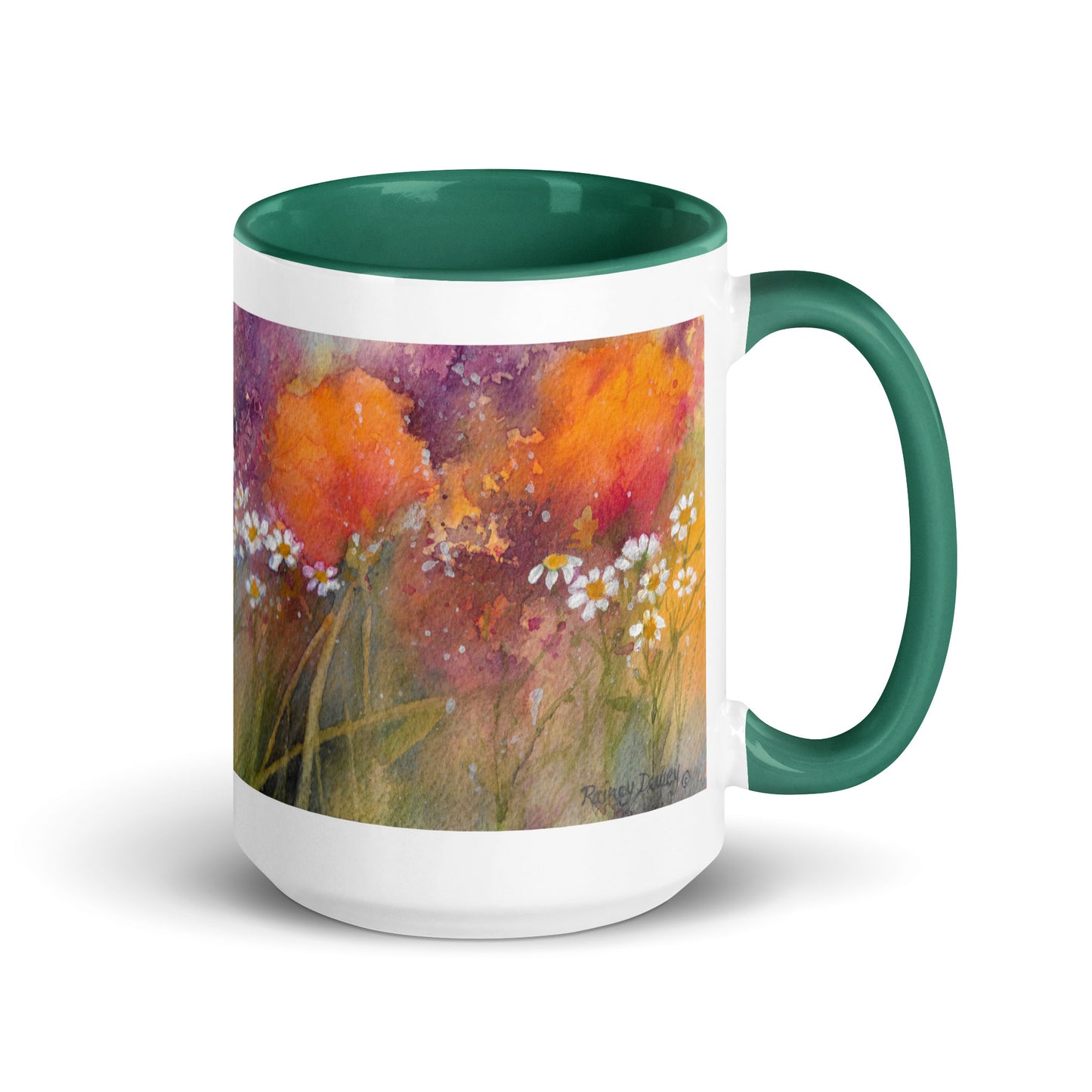 "Color Dancing" Coffee or Tea Mug / Design by Rainey Dewey