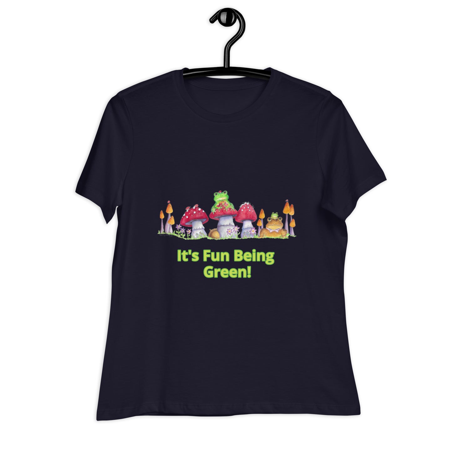 "It's Fun Being Green!" Women's Relaxed T-Shirt