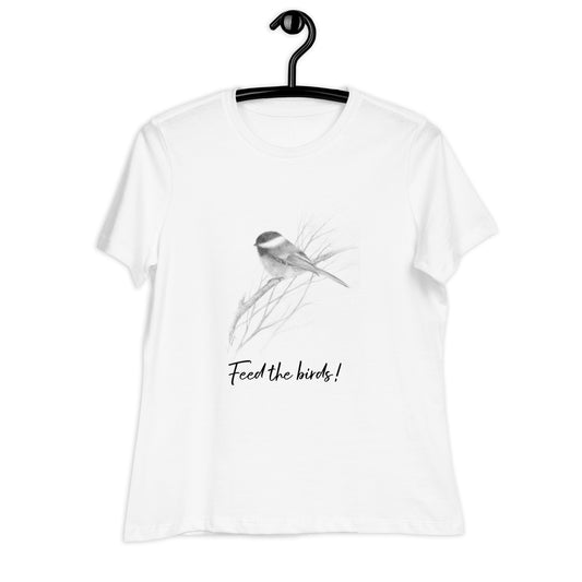"Feed the Birds" Women's Relaxed T-Shirt