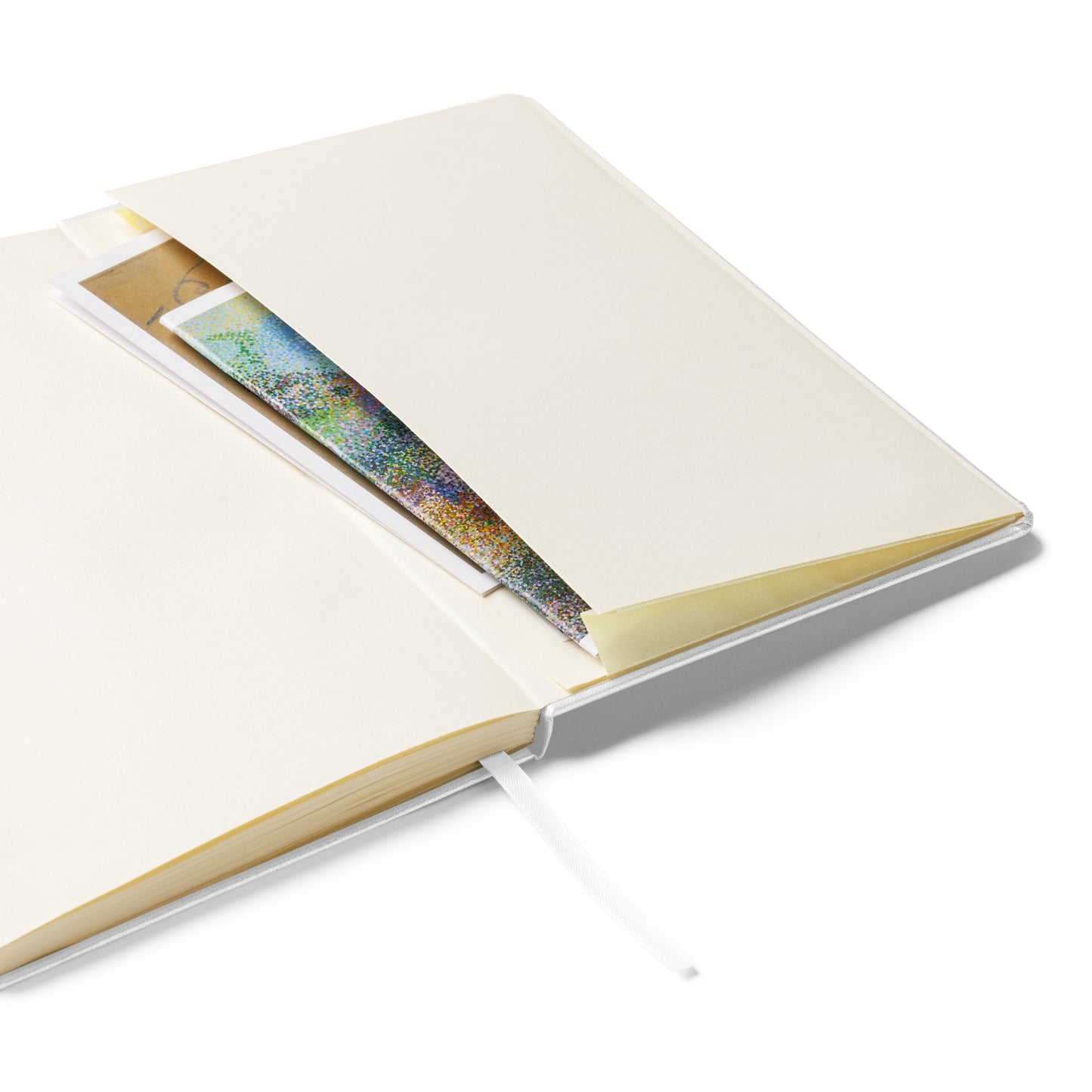 "What more can I say?" Hardcover bound notebook