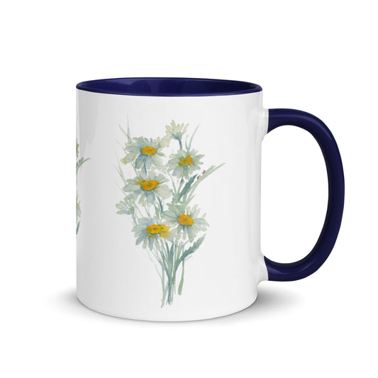 "Stop and Smell the Daisies" Coffee or Tea Mug / Design by Rainey Dewey
